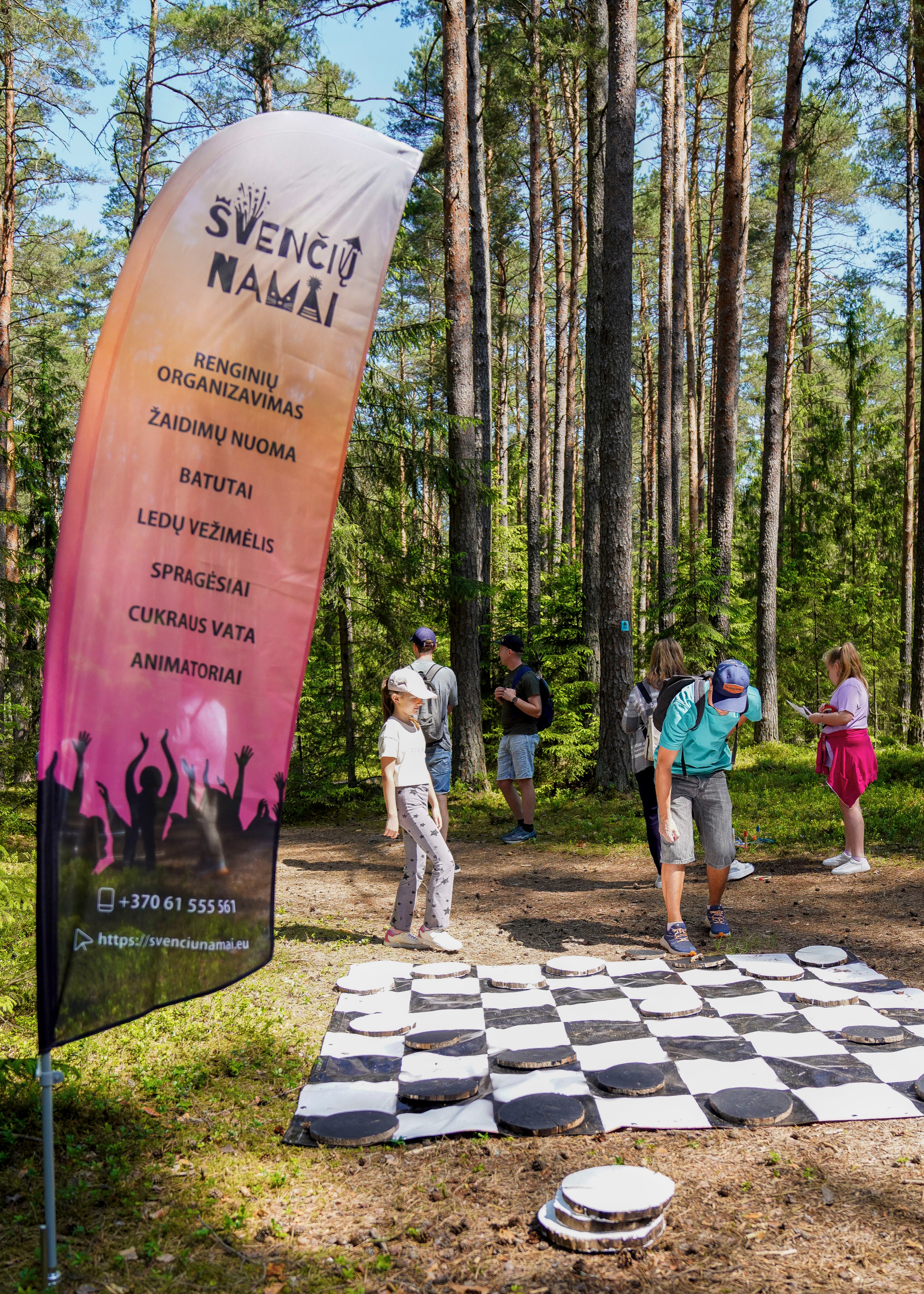 Pramoginis TYP TOP šeimos žygis