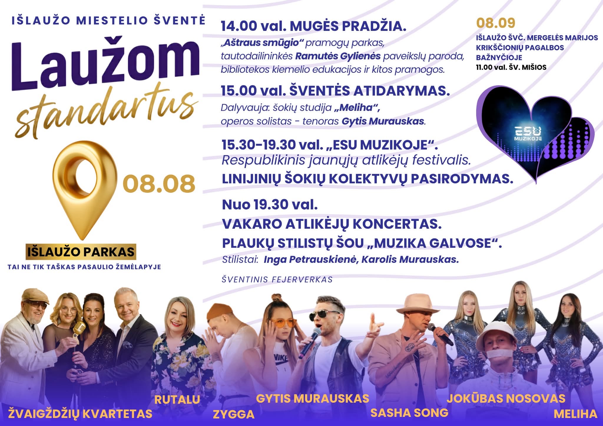 Išlaužo miestelio šventė