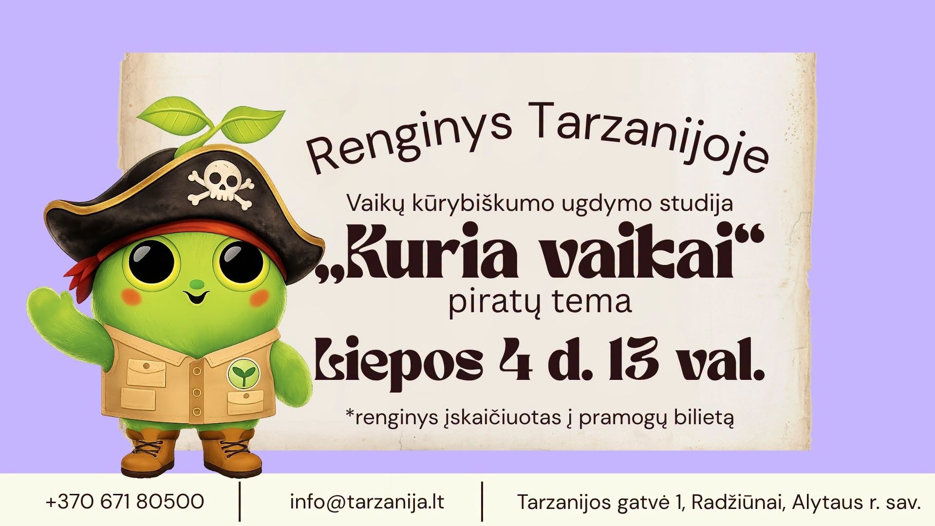 Reginys šeimai Tarzanijoje