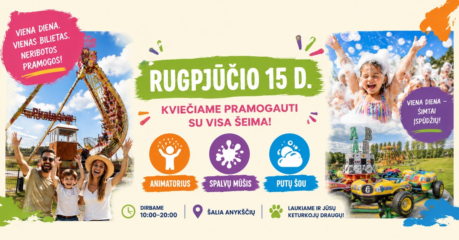 Žolinės LABI parke Anykščiuose
