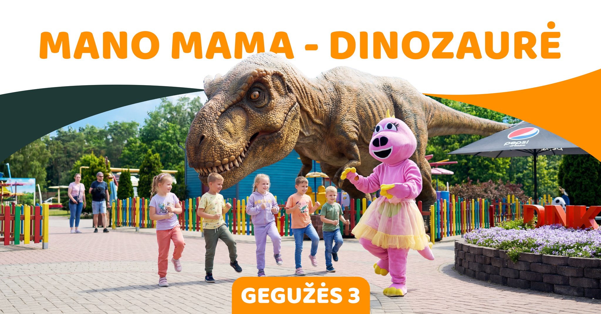 Motinos diena Dino parke