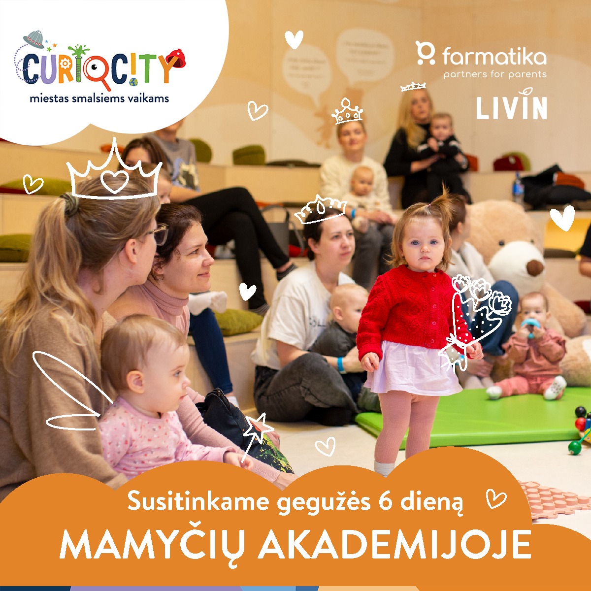 Mamyčių akademija: jaukus pavasario susitikimas