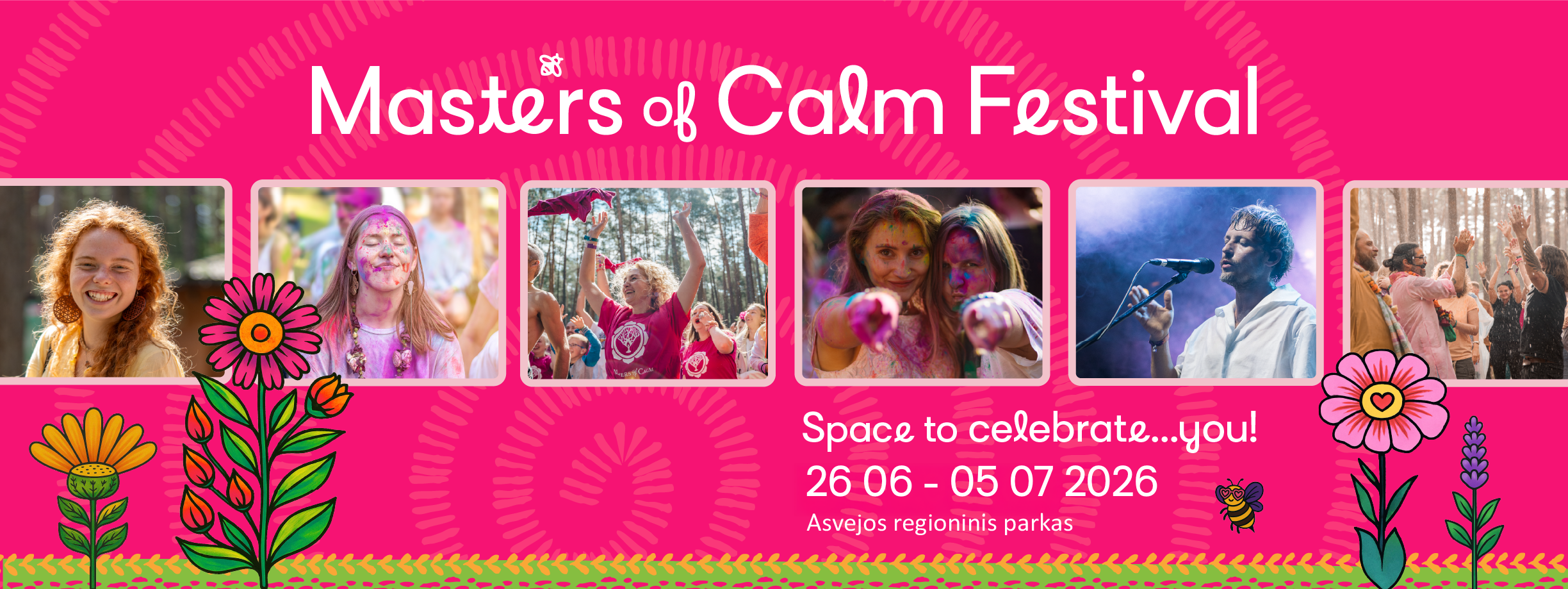 Masters of Calm festivalis 2026