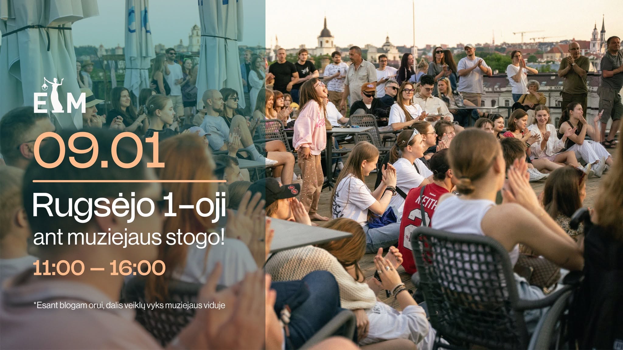​Rugsėjo 1-oji Energetikos ir technikos muziejaus terasoje 2026