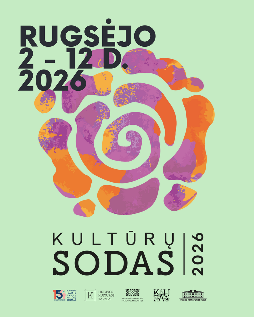 Lietuvos tautinių bendruomenių festivalis „Kultūrų sodas 2026“ Kaune