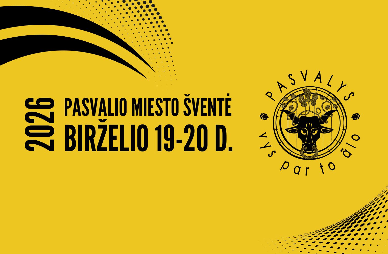 Pasvalio miesto šventė „Vys par to ãlo“