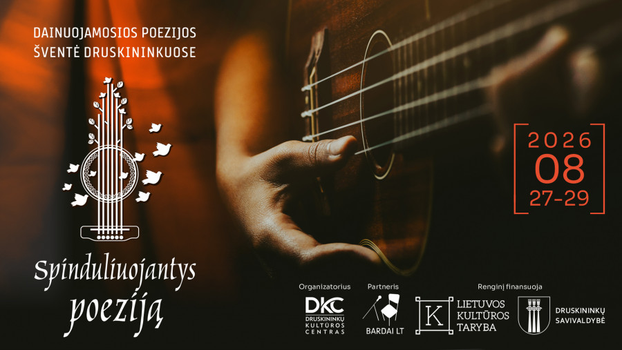 Dainuojamosios poezijos šventė Druskininkuose