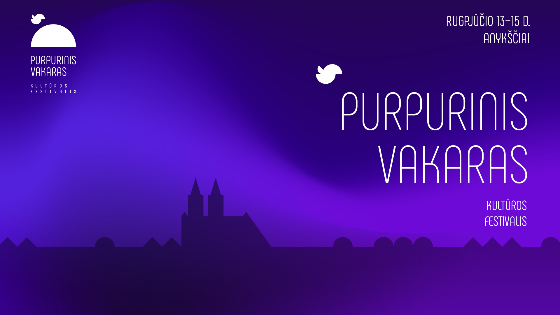 Kultūros festivalis „Purpurinis vakaras“ Anykščiuose
