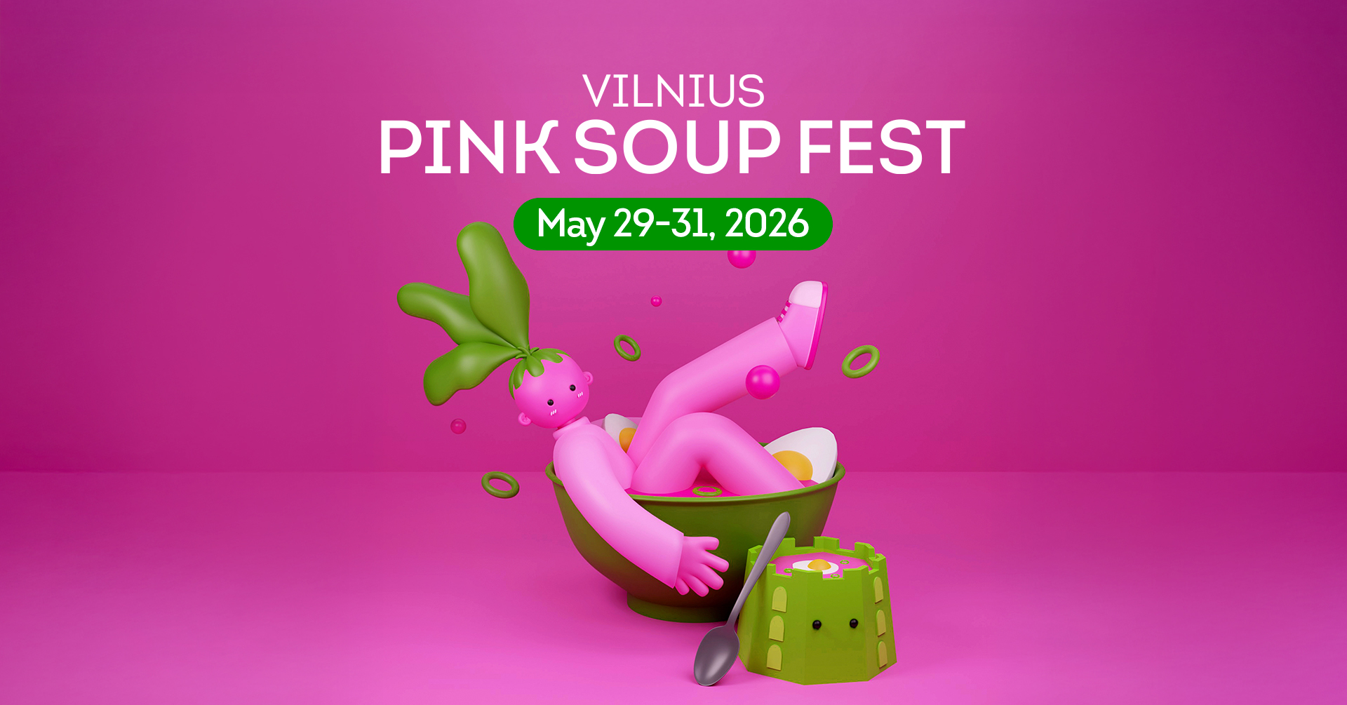 Sostinės šaltibarščių festivalis „Vilnius Pink Soup Fest“
