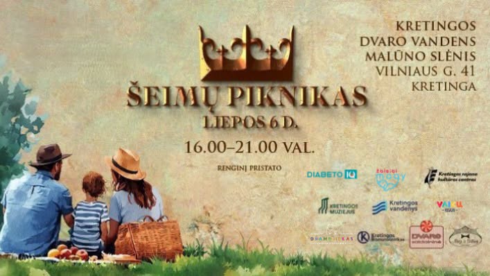 Šeimų piknikas Kretingoje