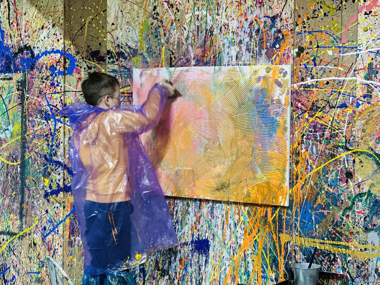Splatter studio vasaros tapybos užsiėmimai "Meno maištininkai"