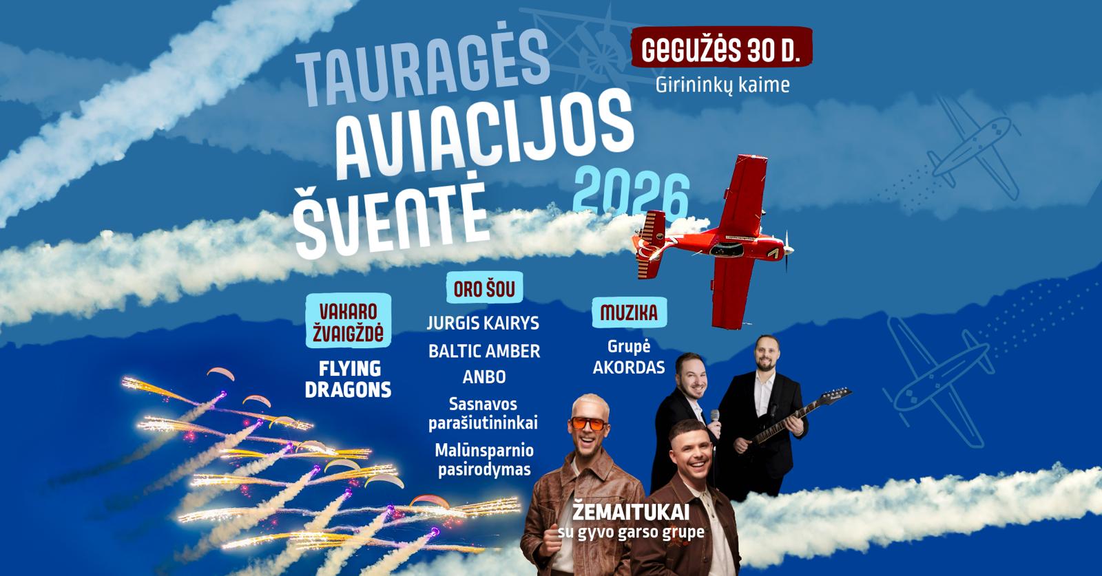 Tauragės aviacijos šventė 2026