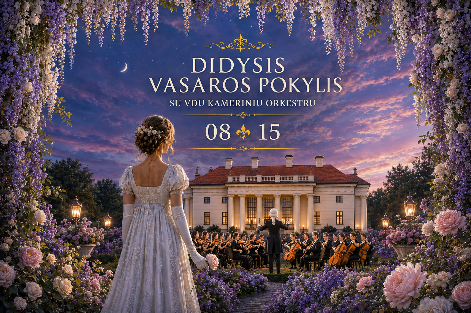 Didysis vasaros pokylis Pakruojo dvare
