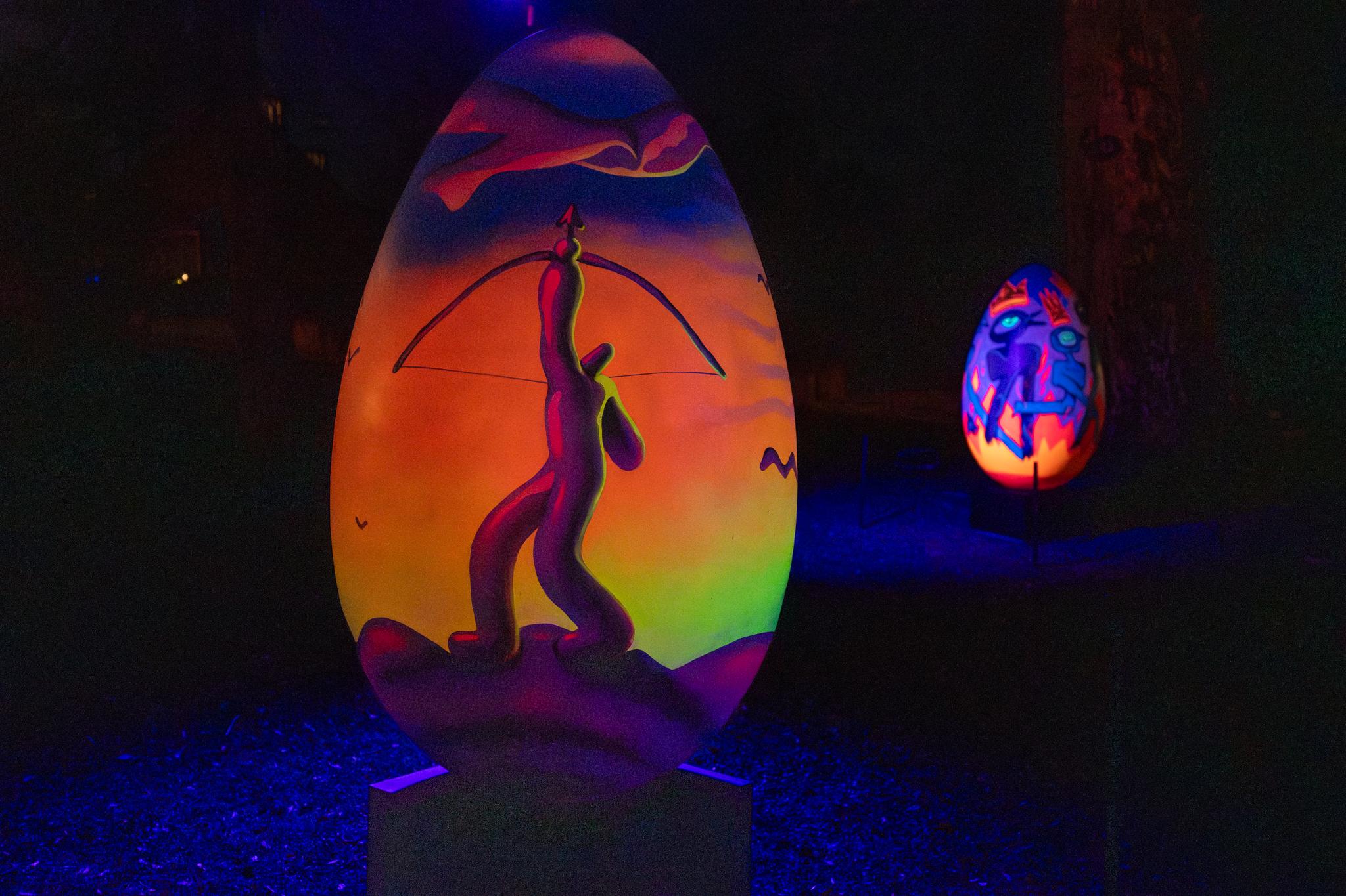 Druskininkuose – įspūdingos Velykos: margučiai, kurie šviečia tamsoje