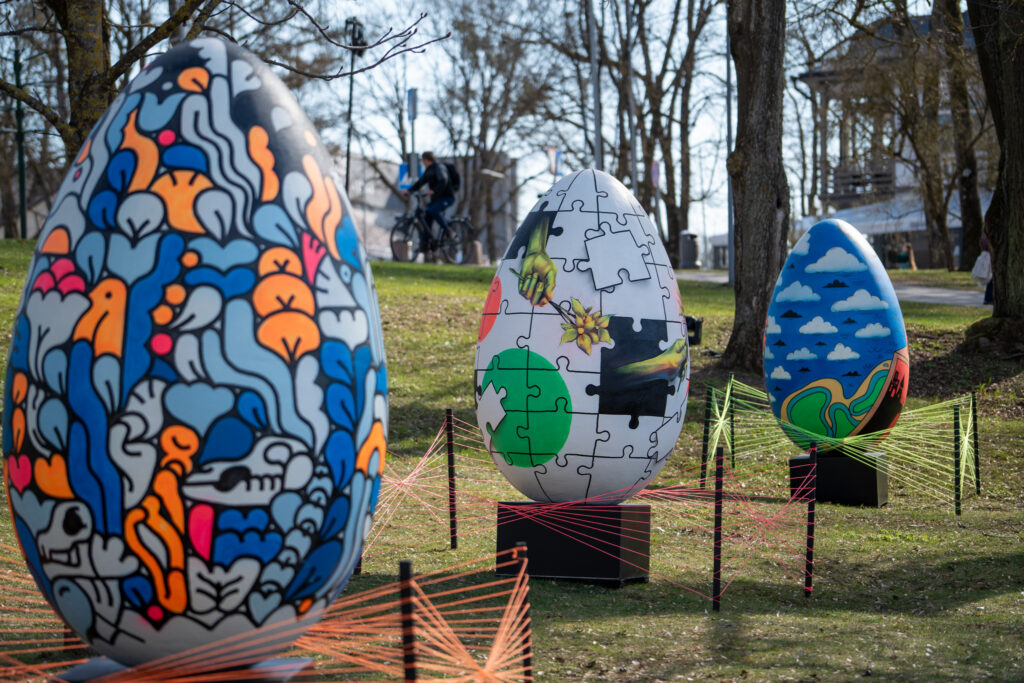 Druskininkuose – įspūdingos Velykos: margučiai, kurie šviečia tamsoje