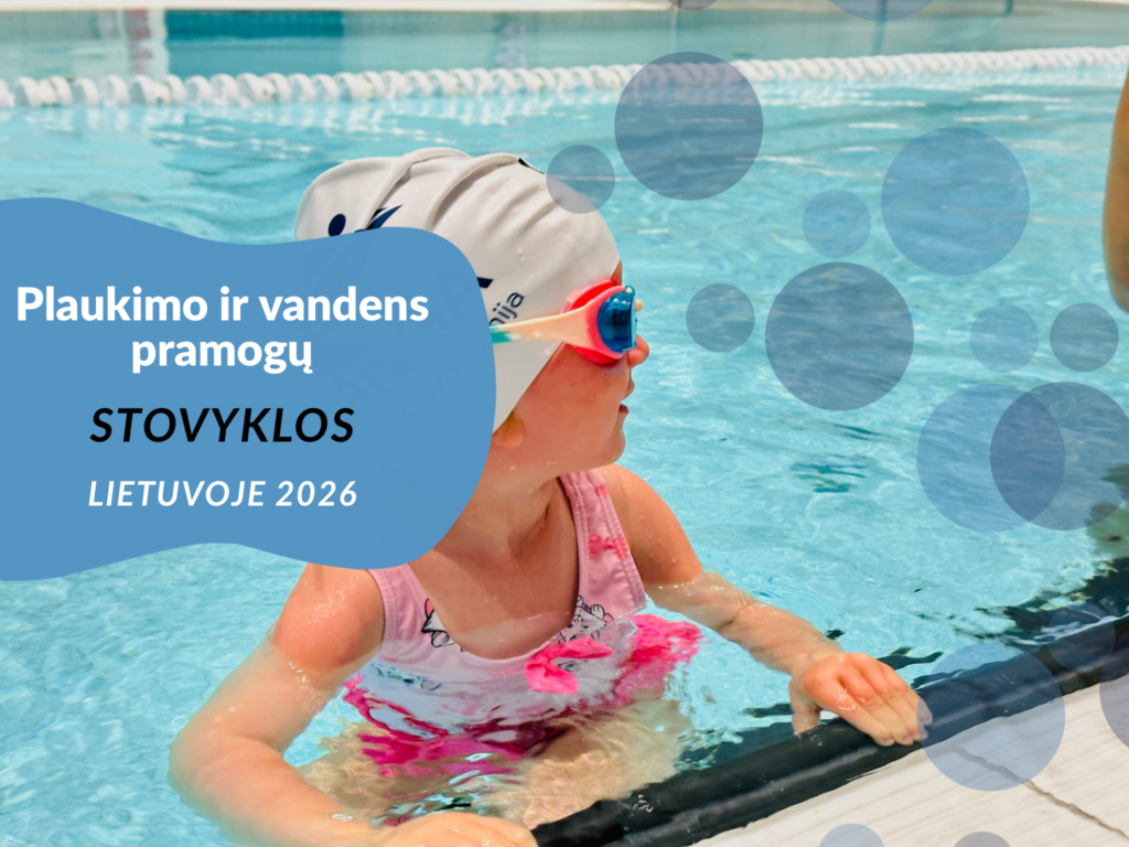 Vasaros plaukimo stovyklos vaikams 2026