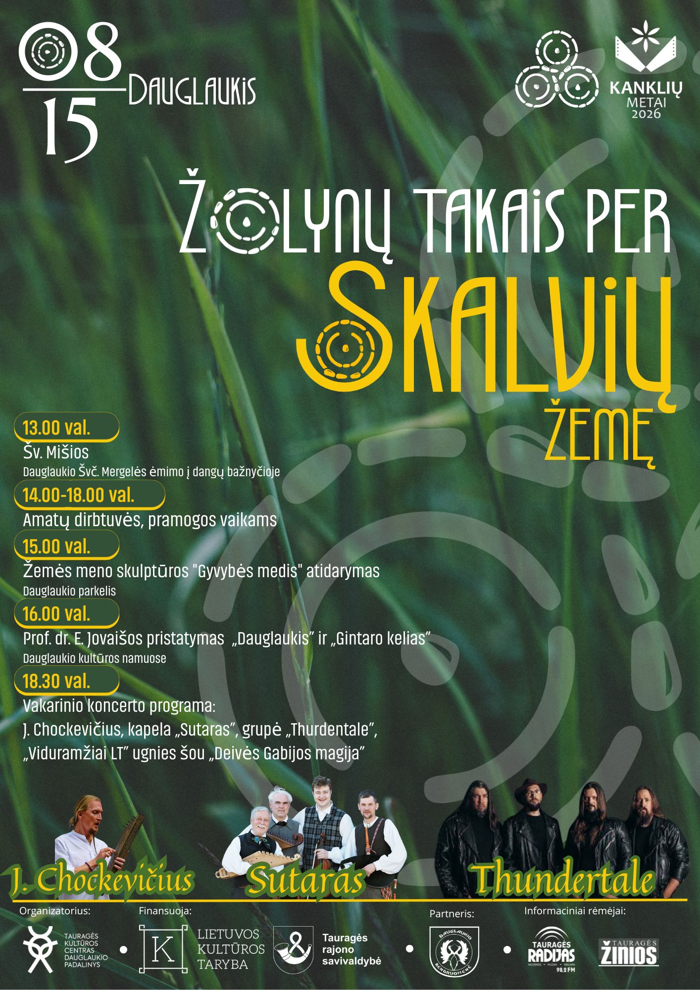 Tradicinė vasaros šventė „Žolynų takais per Skalvių žemę“ Dauglaukyje