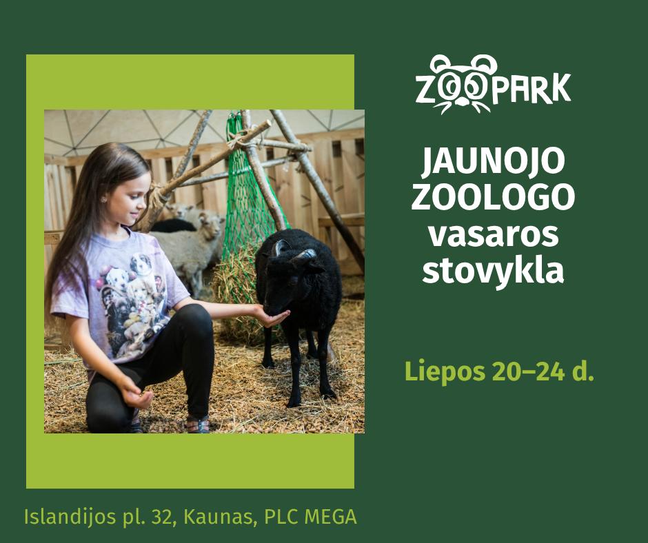 ZOOPARK dienos stovyklos Kaune