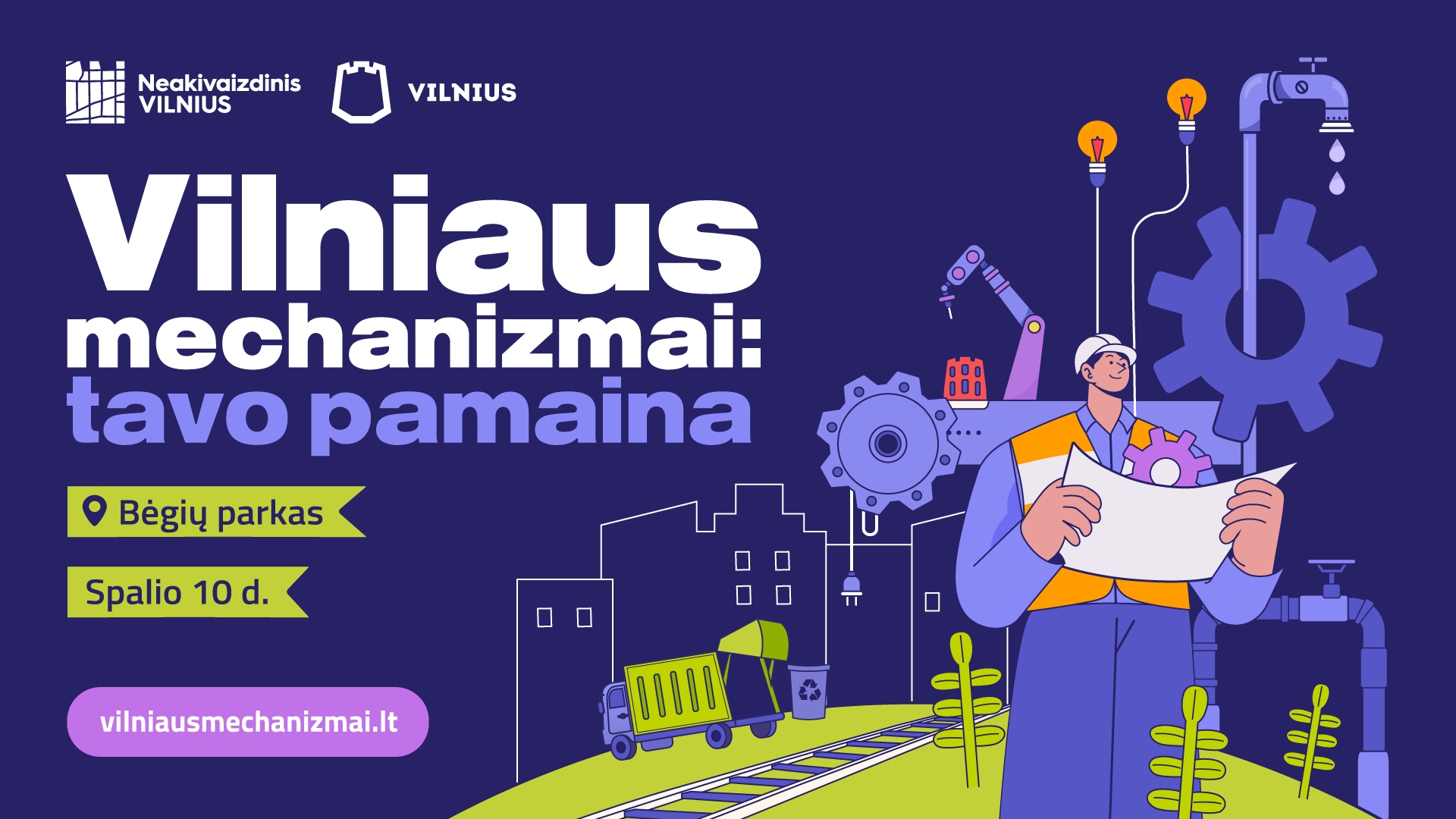 „Neakivaizdinis Vilnius“ festivalyje „Vilniaus mechanizmai“
